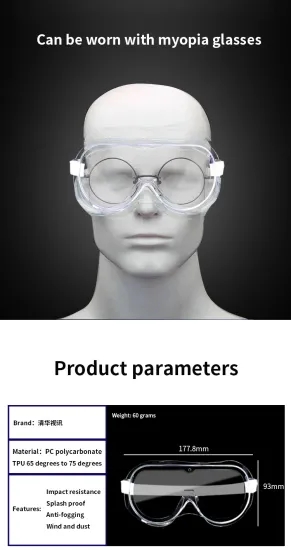 Professional Dustproof Eye Protectors Medical Surgical Safety Glasses Goggles 1